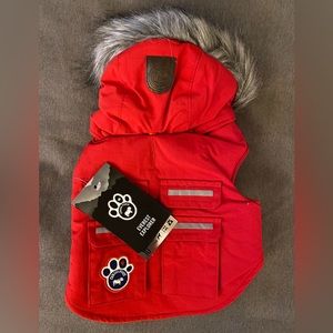 Canada Pooch Puffer Jacket for small pup